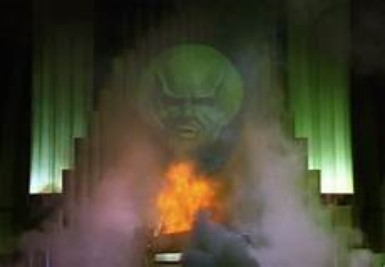 The threatening Wizard