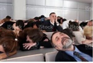 talking to, not talking with